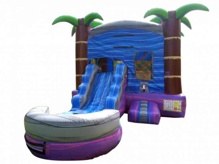 Medium Tropical Island Inflatable Combo