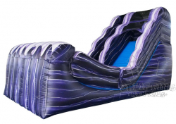 Purple Extreme Rush Water Slide